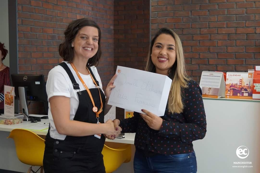 Dani Maia em Manchester